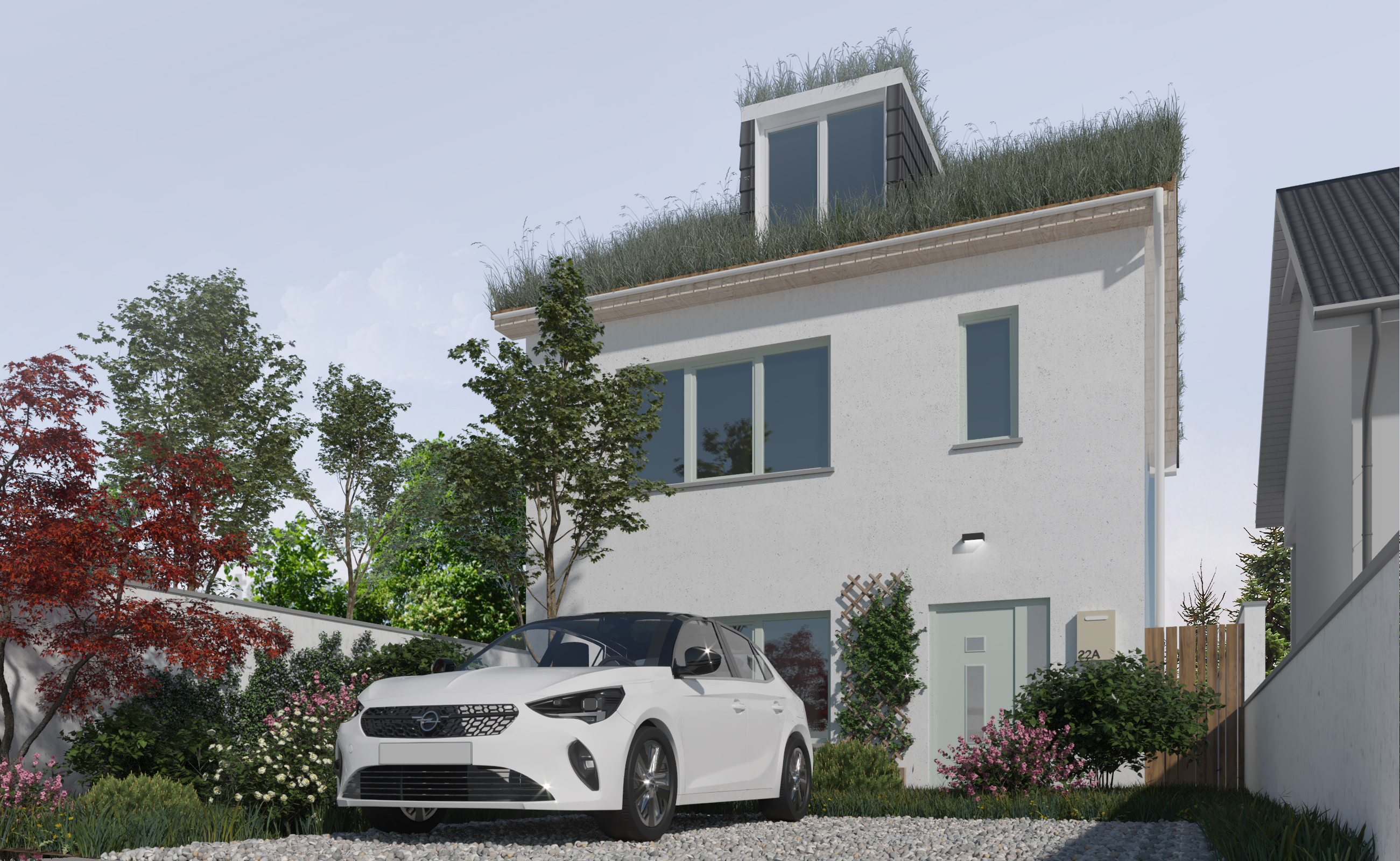 Best Case with Green Roof